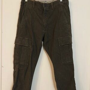 Men's Olive Cargo Pants